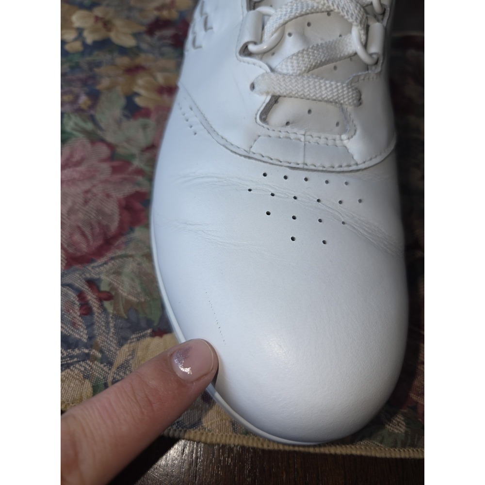 SAS Free Time Comfort Sneakers Walking Shoes Womens Size 11 M White Leather - Picture 10 of 16